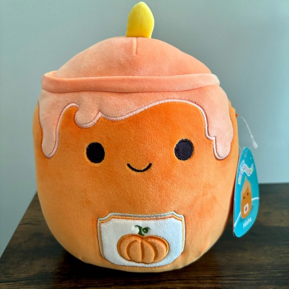 Squishmallows Other - Squishmallows| Misha the Pumpkin Candle 8” Fall/Harvest - Brand NEW!